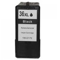 LEX36XL - Tinteiro Preto Compatível para Lexmark Z2400, 2410, 2420, X3630, X3650, X4630, 18C2170