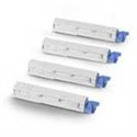 OKIC3520C - Toner Azul Compatível para OKi C3520 MFP, C3530 MFP, MC 350,MC 360, 2K, 43459323