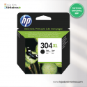 HP 304XL BK - Tinteiro Preto Original para HP DeskJet 3720, 3730, 3732, N9K08AE