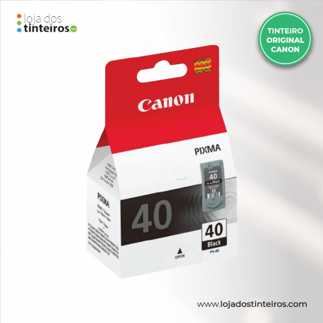 Canon PG40 - Tinteiro Preto Original para Canon For PIXMA IP2200/MP150/MP170 (Canon PG40)