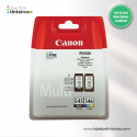 PACK CANON PG 545 / CL 546 - Tinteiro 1X Preto / 1X Cor Original