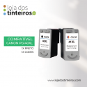 PACK Compatível CANON PG 40 XL + CL 41 XL ( 1xPreto, 1xCores)