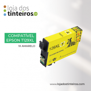 EPSON 1294 XL - Tinteiro Amarelo Compatível para Epson SX420, 525WD, 620FW, BX320 - T12944010