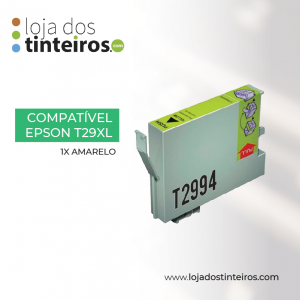 EPSON 2994 XL - Tinteiro Amarelo Compatível para Epson XP235, XP332, XP335, 432, 435 29XL