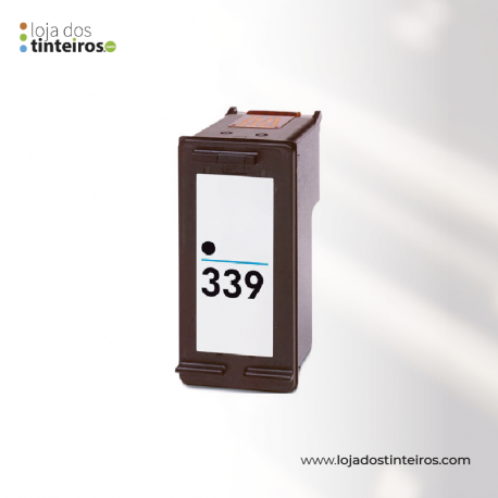 HP339 - Tinteiro Preto Compatível para HP DeskJet 5740, 5745, 6540, 6840 (HP 339)