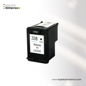 HP338 - Tinteiro Preto Compatível para HP Deskjet 460 XX, 5740, 5745, 6520 (HP 338)