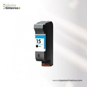 HP 45/15 - Tinteiro Preto Compatível para HP Deskjet C6615D, 810C, 812C, 816C