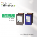 PACK COMPATÍVEL HP 56 / HP 57 (1X PRETO, 1X CORES) 450, 5150, 5550 - C6656A - 56