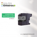 BROTHER LC 223BK - Tinteiro Preto Compatível para Brother J4620, J4420, J4625, J5625, J4120, J5320, J5720, ,J880