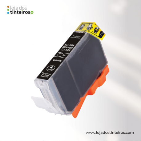 CLI8BK - Tinteiro Preto Compatível para Canon CLI-8 serie (CANON CLI8BK)