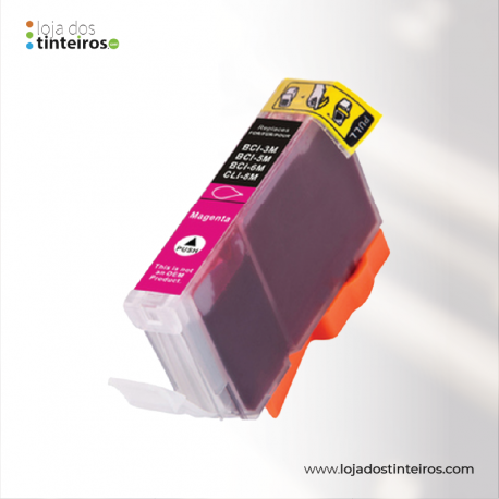 CLI8M - Tinteiro Magenta Compatível para Canon Serie CLI-8 (CANON CLI8)