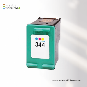 HP344 - Tinteiro Tricolor Compatível para HP Deskjet 460 XX,5740,5745,6520 - C9363E