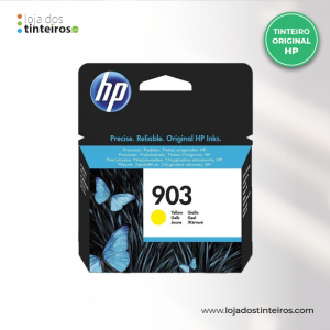 HP 903 Y - Tinteiro Amarelo Original para HP Pro 6860, 6960, 6970, 6950, 6968, 6966 