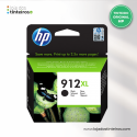 HP 912 XL BK - Tinteiro Preto Original para HP 8012,8014,8015,8017,8022,8023,8025
