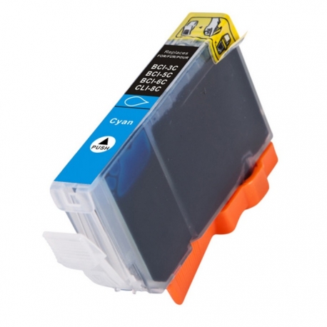 BCI3EC - Tinteiro Azul Compatível para Canon BJC3000,6000, 6100, 6200 (Canon BCI3EC)