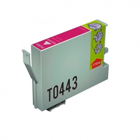 ET0443 - Tinteiro Magenta Compatível para Epson Stylus C64, C64P, C66, C66PC84, C84P, C86