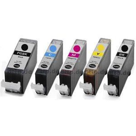 Preto Com Chip Para Canon IP 4850, MG 5150, MG 5250,4540 B00