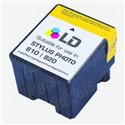 ET027 - Tinteiro Cores Compatível para Epson Stylus Photo 810/830/830U/925/930 (EPSON Nº ET027)
