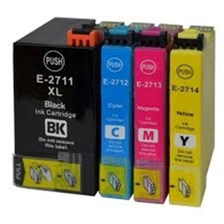 Tinteiro Preto Compatível para WF3620,WF3640,WF7110,WF7610,WF7620 27XL
