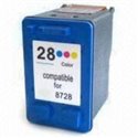 HP8728 - Tinteiro Tricolor Compatível para HP DeskJet 3320, 3325, 3420, 3425 - C8728A 28